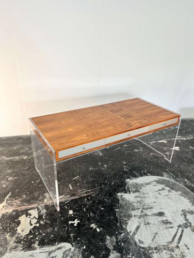 Poul Norreklit Executive Desk By Poul Norreklit for Georg Petersen M belfabrik in Denmark