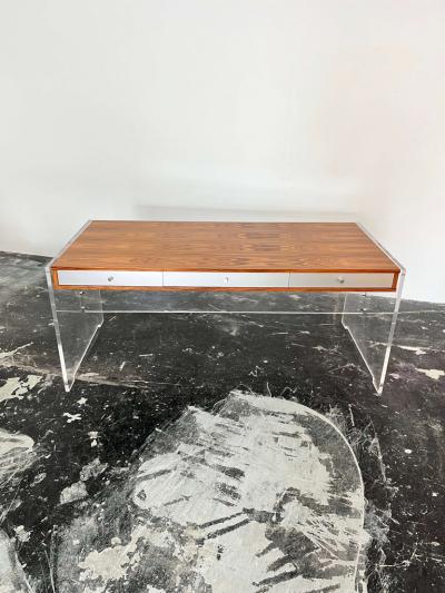 Poul Norreklit Executive Desk By Poul Norreklit for Georg Petersen M belfabrik in Denmark