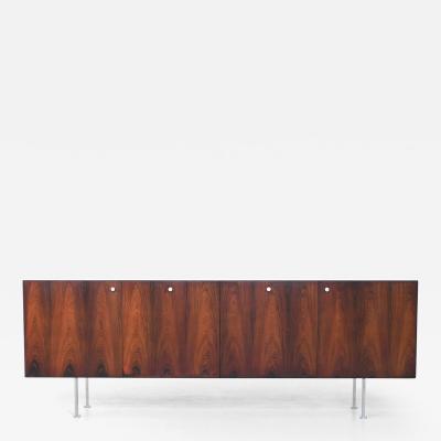 Poul Norreklit Poul Norreklit sideboard in rosewood Georg Petersens Denmark 1960