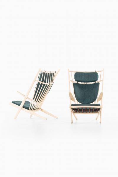 Poul Volther Easy Chairs Model Goliat Produced by Gemla