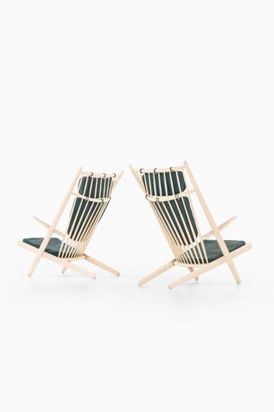 Poul Volther Easy Chairs Model Goliat Produced by Gemla