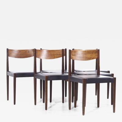 Poul Volther Poul Volther for Frem Rojle Mid Century Danish Teak Dining Chairs Set of 6