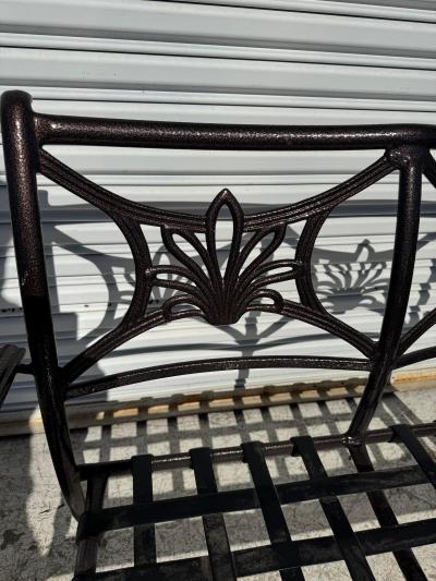 Powder Coated Aluminum Outdoor Bench