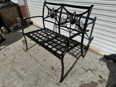 Powder Coated Aluminum Outdoor Bench