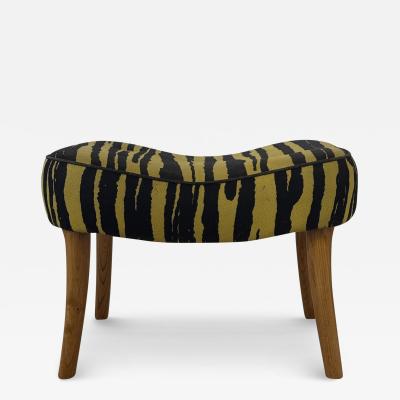 Pragh Ottoman Footstool by Madsen Schubell 1940s