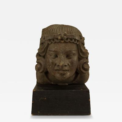 Pre Colombian Stone Bust