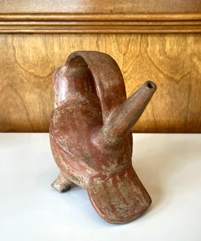 Pre Columbian Ceramic Sican Bird Vessel TL Tested