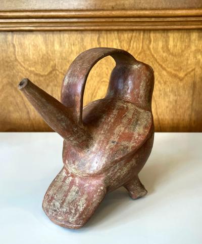 Pre Columbian Ceramic Sican Bird Vessel TL Tested