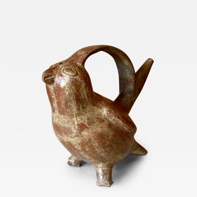 Pre Columbian Ceramic Sican Bird Vessel TL Tested