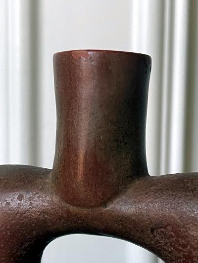 Pre Columbian Cupisnique Stirrup Vessel from Peru