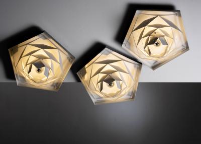 Preben Dal Set of 3 Preben Dahl Symfoni ceiling lamps