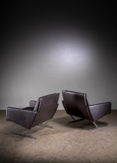 Preben Fabricius Pair of Preben Fabricius BO 701 chairs