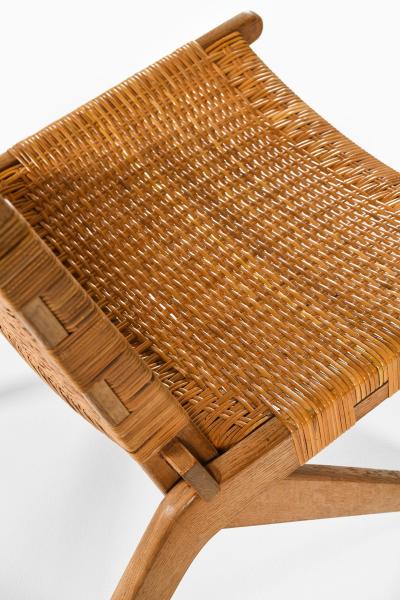 Preben Thorsen Set of 2 Easy Chairs in Cane and Oak by Preben Thorsen 1957