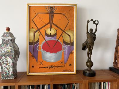 Prefete Duffaut Bossou Sacred Bull Powerful Lwa Spirit Haitian Vodou