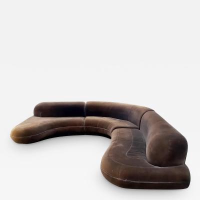 Preview M Fillmore Harty Preview Super Sculptural Signed 3 Part Sectional Sofa 1990s