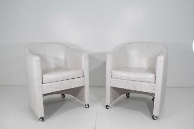 Preview Pair of Club Chairs by Preview Furniture Company