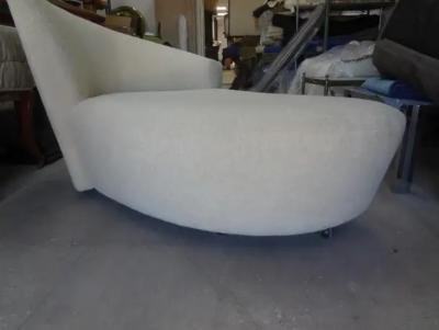 Preview Postmodern Curvaceous Sculptural Chaise