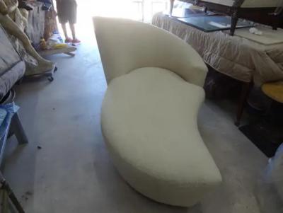 Preview Postmodern Curvaceous Sculptural Chaise