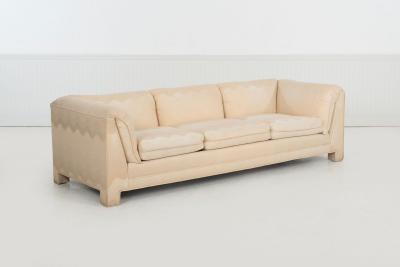 Preview Vladimir Kagan for Preview Three Seat Wave Sofa 1985c 