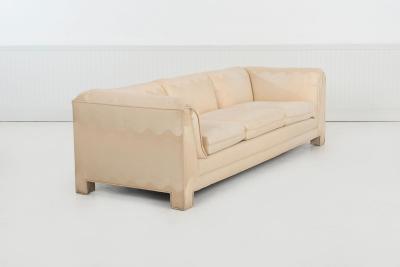Preview Vladimir Kagan for Preview Three Seat Wave Sofa 1985c 