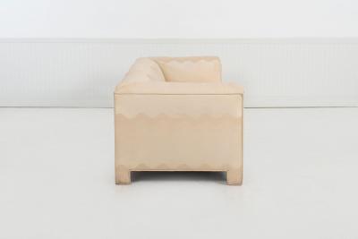 Preview Vladimir Kagan for Preview Three Seat Wave Sofa 1985c 