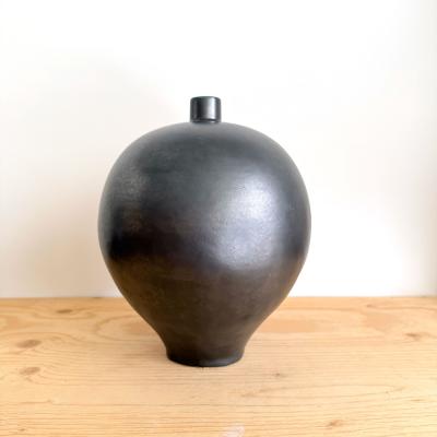 Primavera Atelier du Printemps GUNMETAL PRIMAVERA CERAMIC VASE