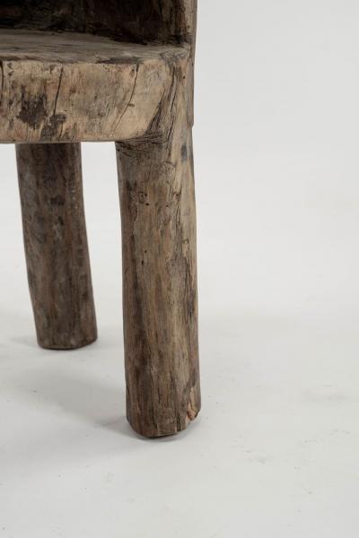 Primitive Dug Out Chair