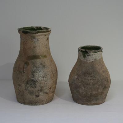 Primitive Earthenware pitchers