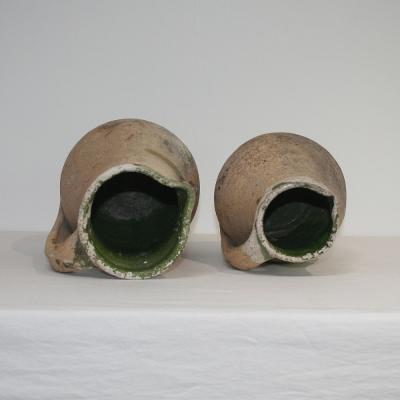 Primitive Earthenware pitchers