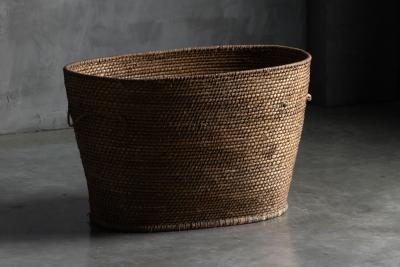 Primitive Folk Art Basket France 20th Century