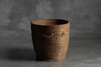 Primitive Folk Art Basket France 20th Century