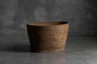 Primitive Folk Art Basket France 20th Century