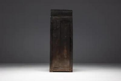 Primitive Folk Art Shelving Cupboard France 19th Century