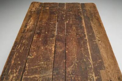 Primitive Industrial Table France 19th Century