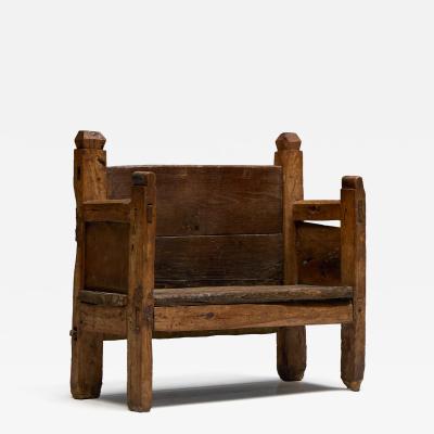 Primitive Robust Bench France 19th Century