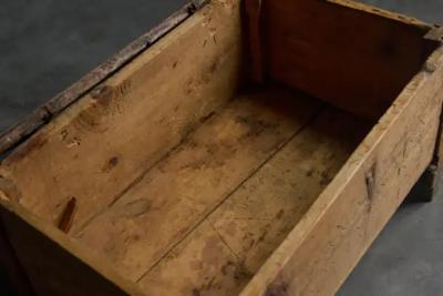 Primitive Rural Chest France 19th Century