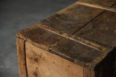 Primitive Rural Chest France 19th Century