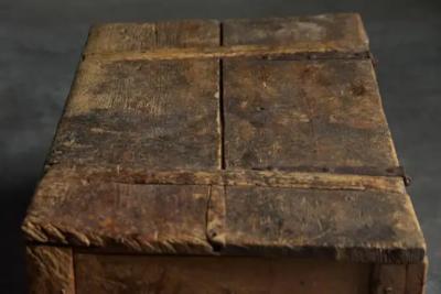 Primitive Rural Chest France 19th Century