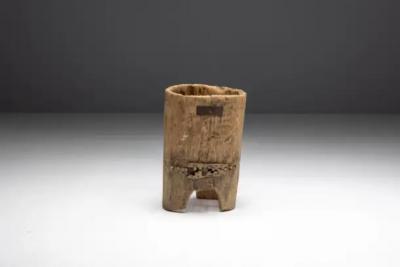 Primitive Rustic Basket France 19th Century