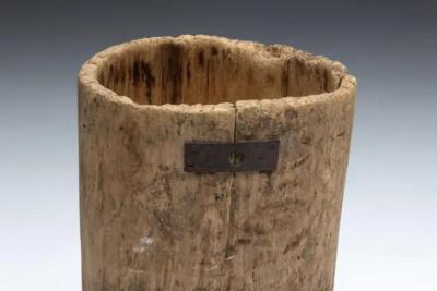 Primitive Rustic Basket France 19th Century