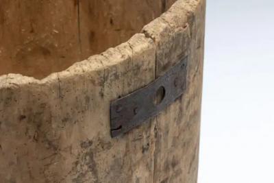 Primitive Rustic Basket France 19th Century