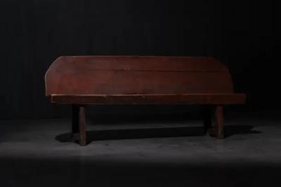 Primitive Rustic Bench France 19th Century