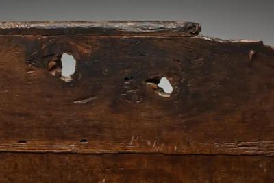 Primitive Wabi Sabi Bench France 19th Century