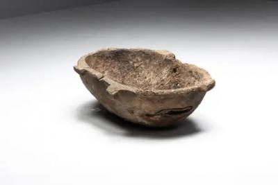 Primitive Wabi Sabi Bowl France 19th Century