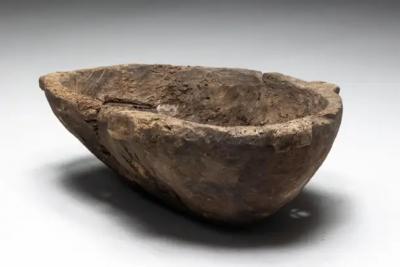 Primitive Wabi Sabi Bowl France 19th Century