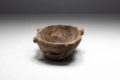 Primitive Wabi Sabi Bowl France 19th Century