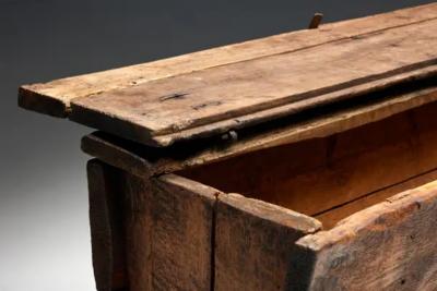 Primitive Wabi Sabi Chest France 19th Century