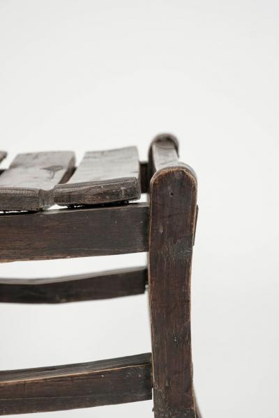 Primitive Welsh Splayed Leg Stool