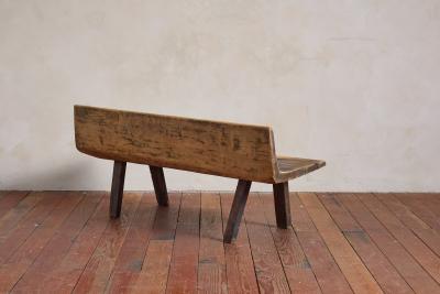 Primitive Wood Bench