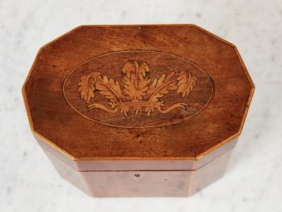 Prince of Wales Inlaid Octagonal Box